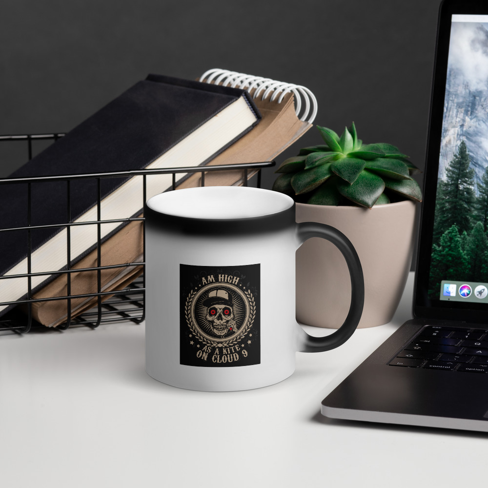 Matte Black Magic Mug